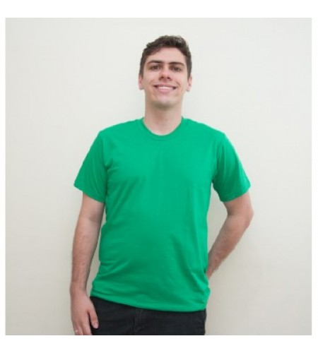 Camiseta Adulto Verde Bandeira