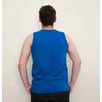 Regata Plus Size Masculina Azul Royal