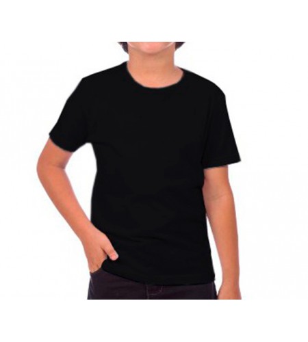 Camiseta Infantil Preta