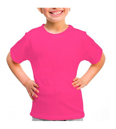 Camiseta Infantil Pink