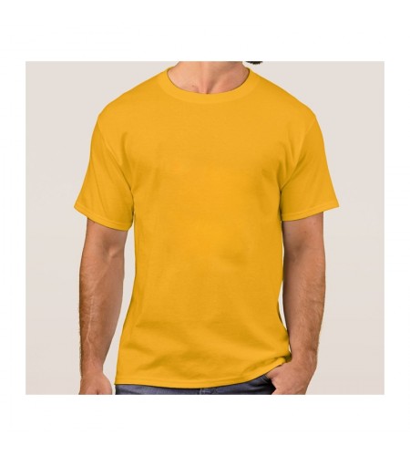 Camiseta Plus Size Amarelo Ouro